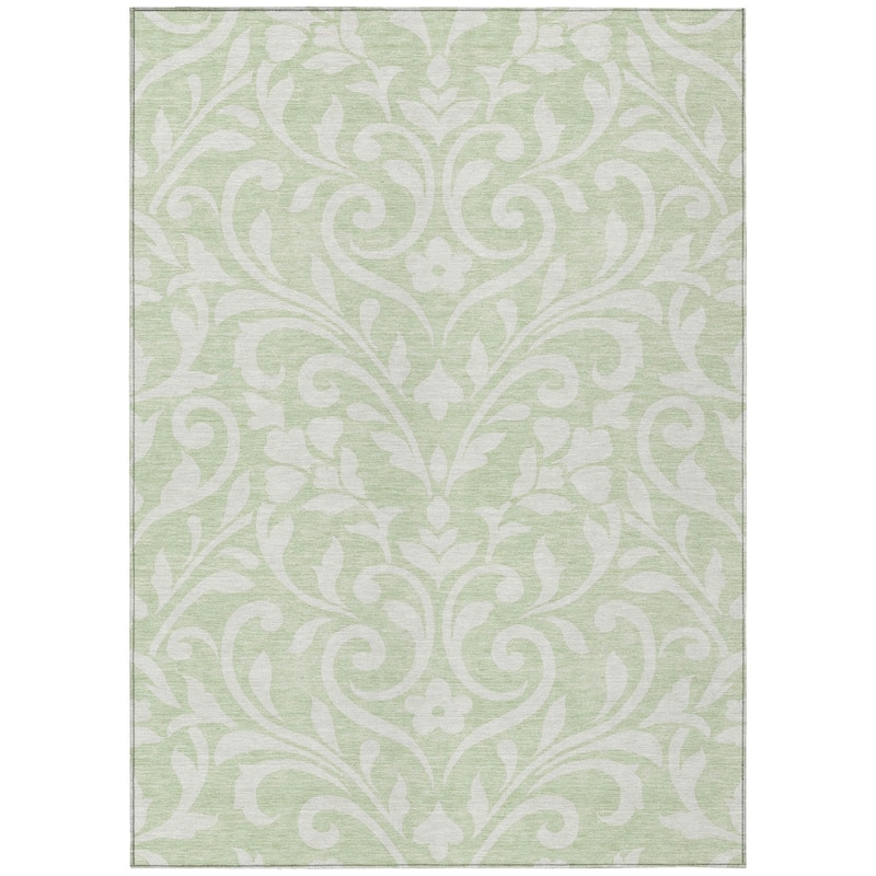 Machine Washable Indoor/ Outdoor Chantille Traditional Rug