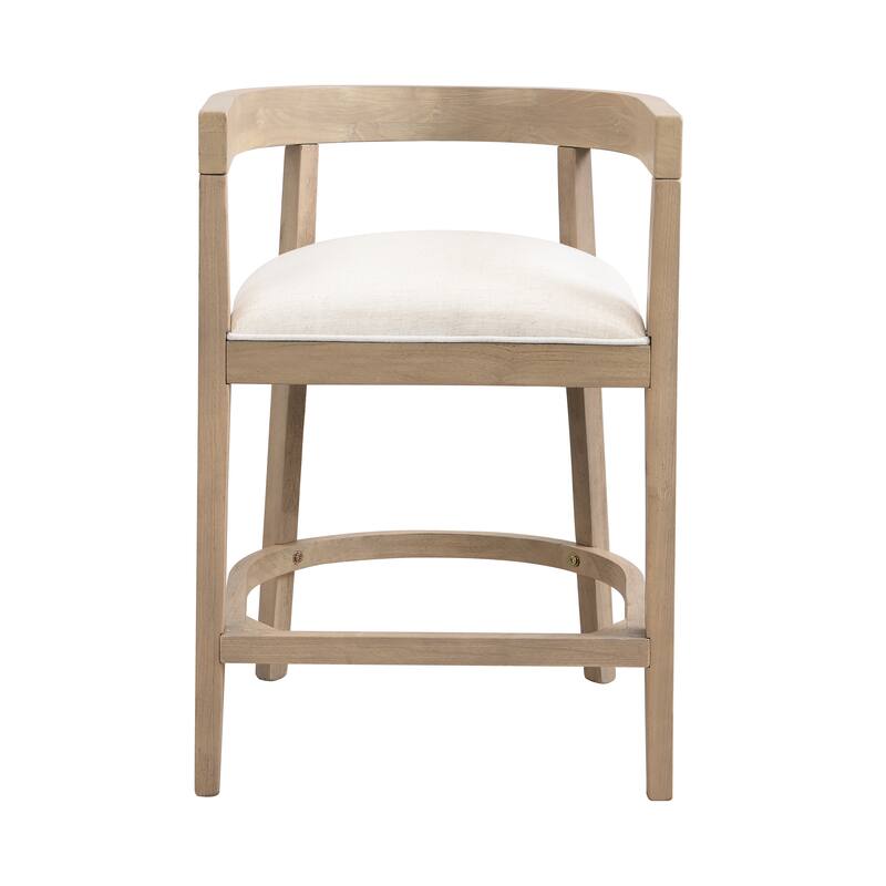 Christopher Knight Home - Riley Mid-Century Modern Round Bar Table and Rubberwood Counter Stools Set