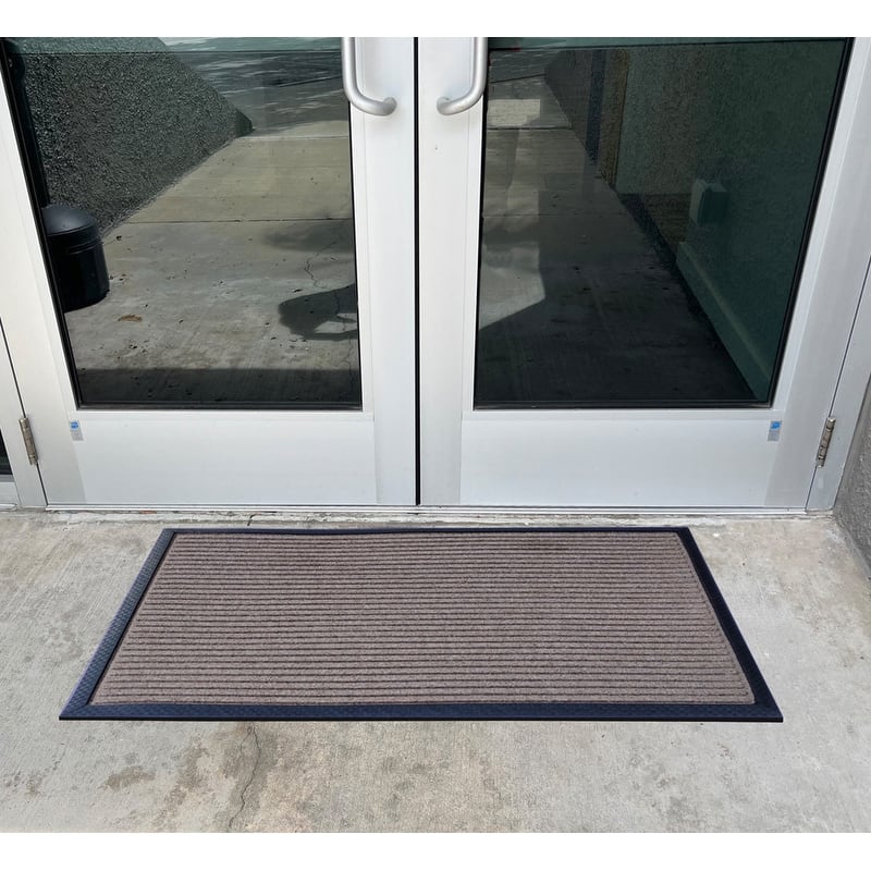 A1HC New Durable and Versatile Polypropylene Rubber Door Mat All Weather Inside Outside Door Mat