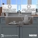 preview thumbnail 13 of 55, Karran Undermount Quartz Double Bowl Kitchen Sink