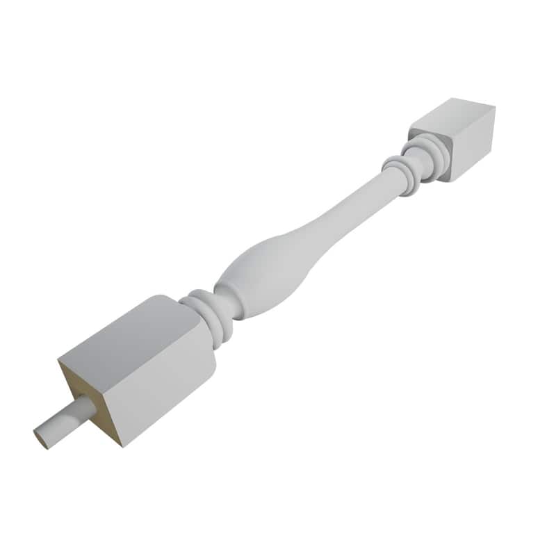 Endurathane 500 Series Winford Baluster, Factory Primed Polyurethane