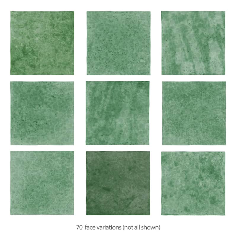 Merola Tile Menorca Lake 4" x 4" Ceramic Wall Tile