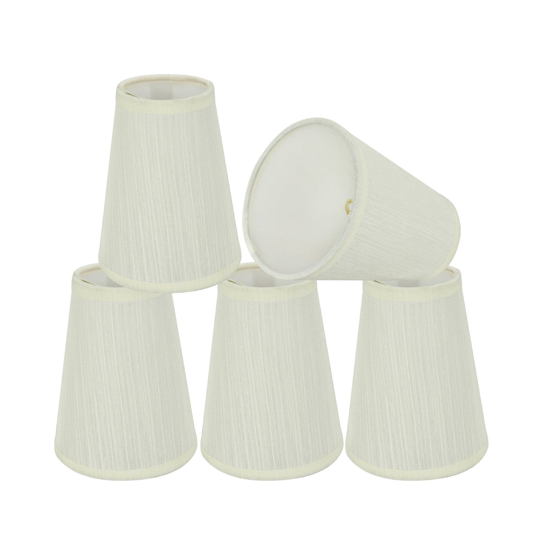 Aspen Creative Lampenschirm Empire-Form – Eierschale, 15,2cm Oben X 30,5cm Unten, UNO-Fassung