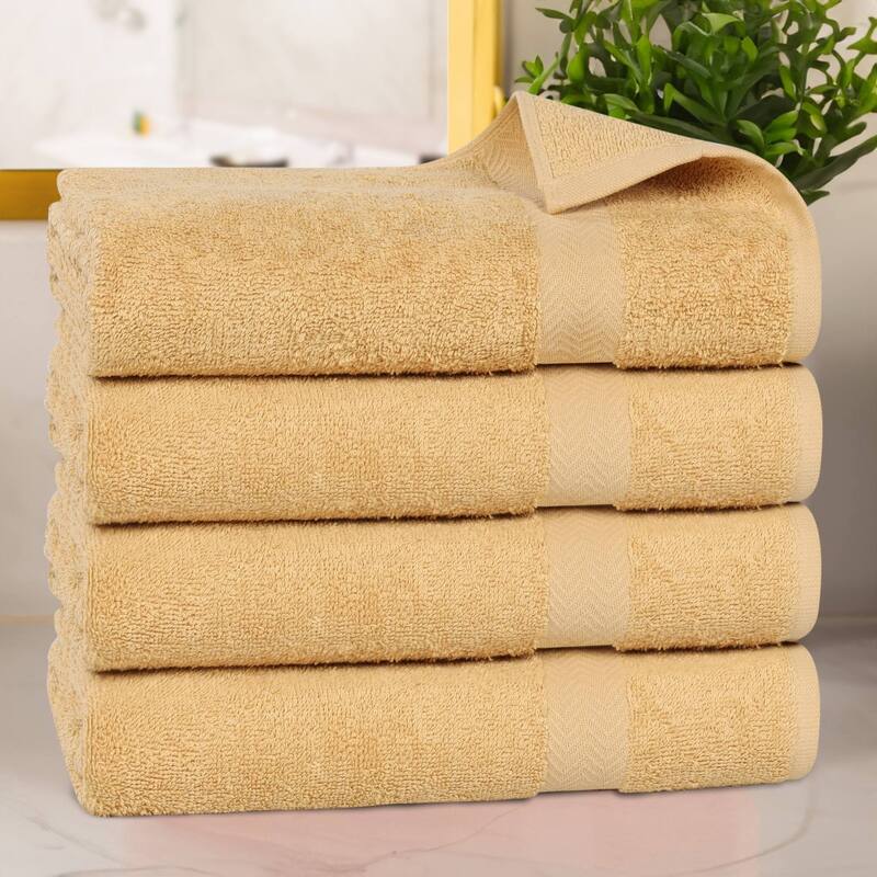 Superior Franklin Cotton Lightweight Bath Towel Set of 4