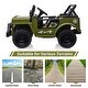 preview thumbnail 11 of 10, 12V Electric Ride-On Truck Car with Remote Control, Kids Ride On Car with MP3