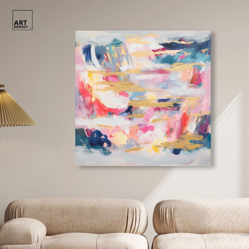 Balipink III Canvas by Art Remedy, Gallery Wrapped