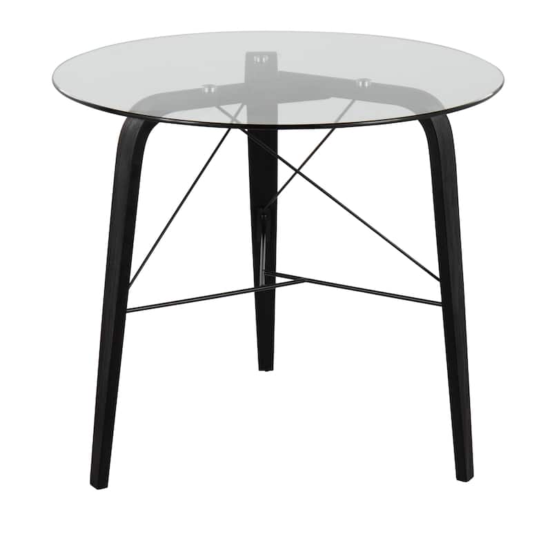 Carson Carrington Culnady Mid-Century Modern Round Dinette Table
