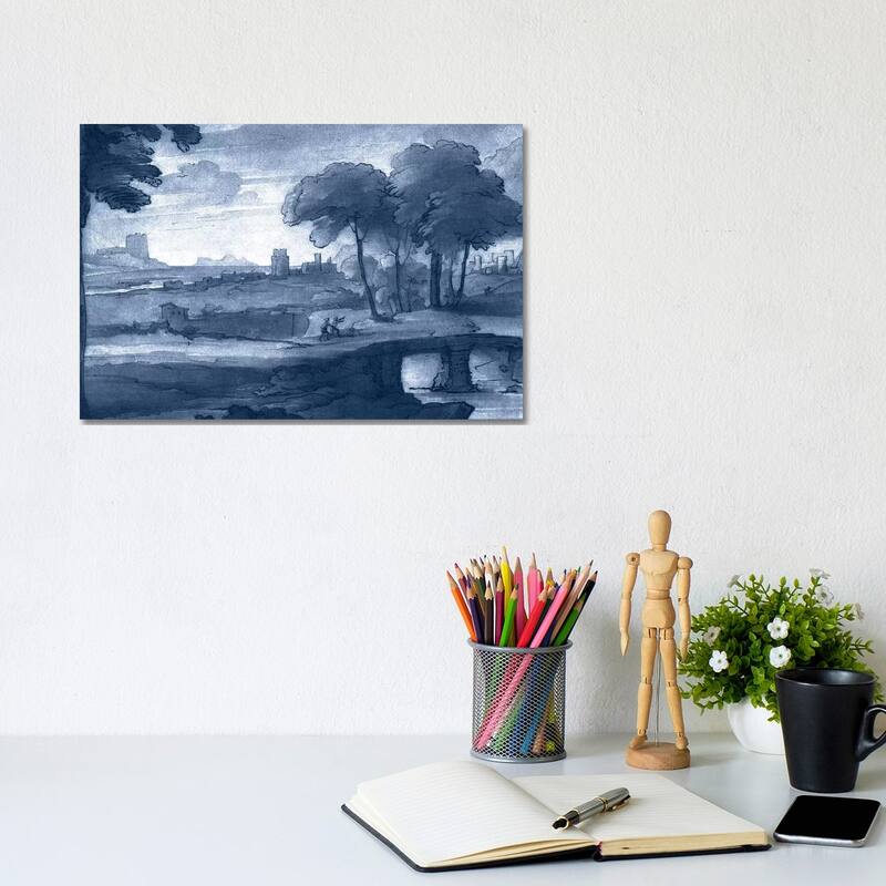 iCanvas "Pastoral Toile IV" by Claude Lorrain Canvas Print - 8x12x0.75