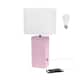 Option White Shade/Blush Pink Base