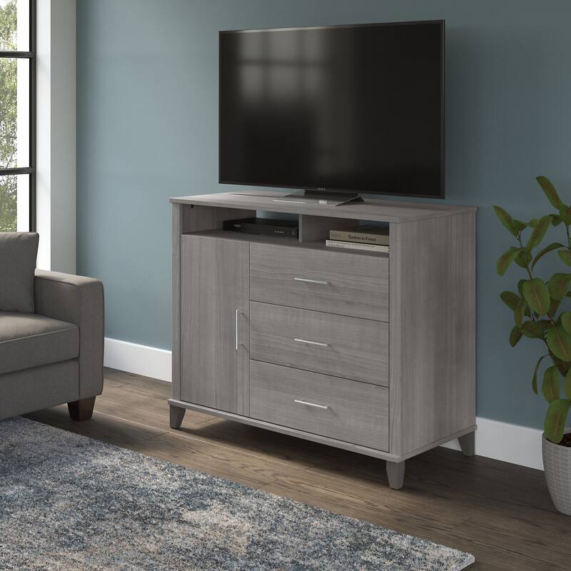 Somerset Tall TV Stand with Storage by Bush Furniture