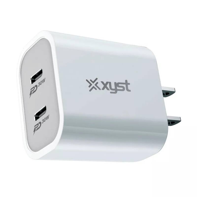 Xyst 30-Watt Dual USB-C Wall Charger
