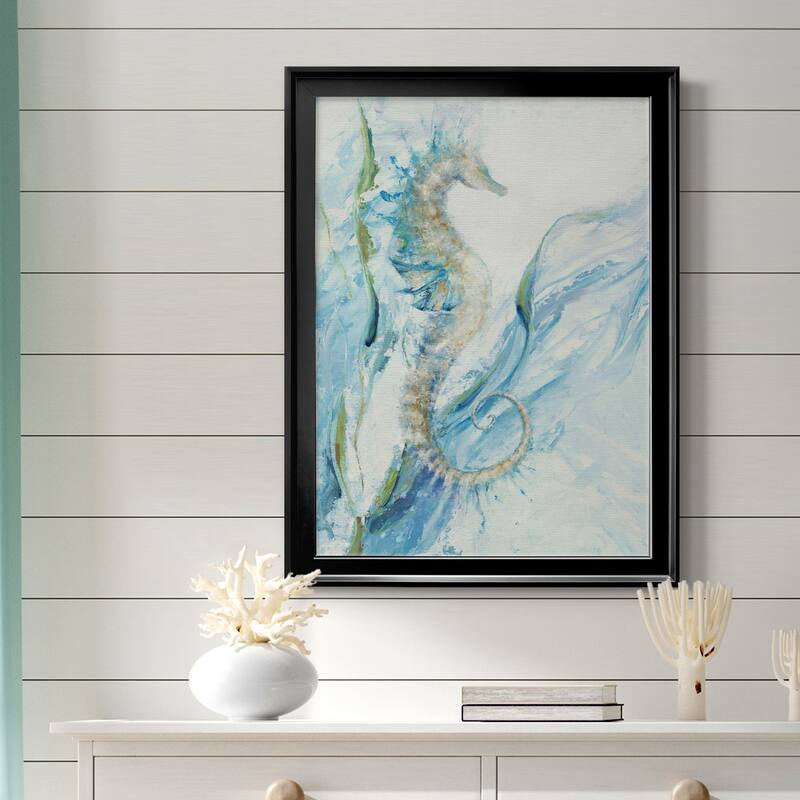New Seahorse Premium Framed Canvas - Ready to Hang
