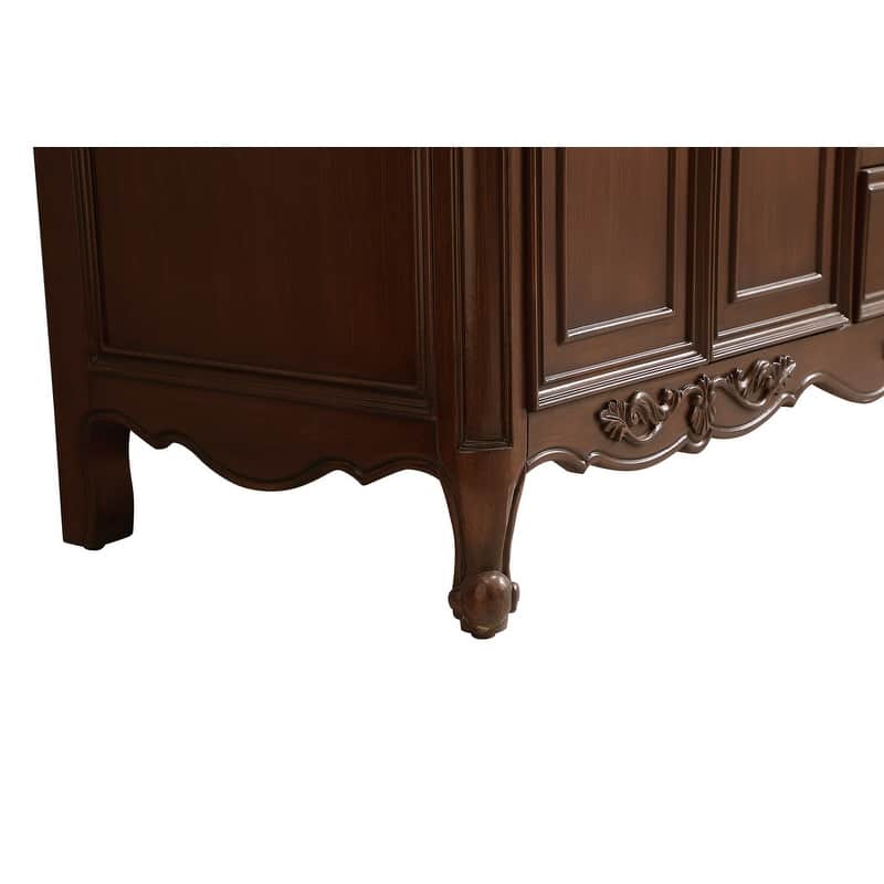 60" Double Bathroom Vanity Sink
