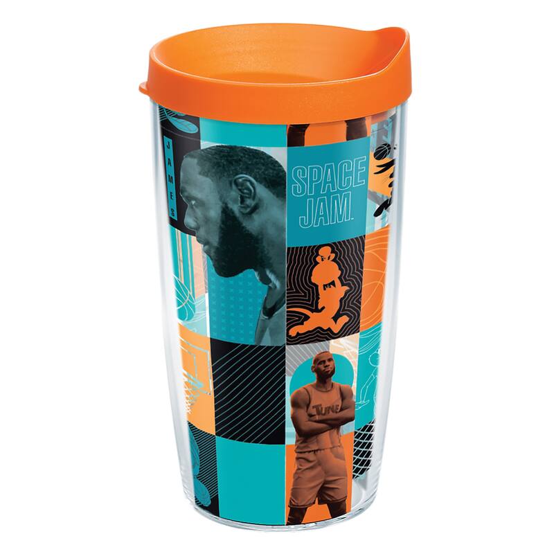Tervis Warner Brothers Space Jam 2 Athletix Squad Made in USA Double Walled Insulated Travel Tumbler, Classic - 16oz - 16oz