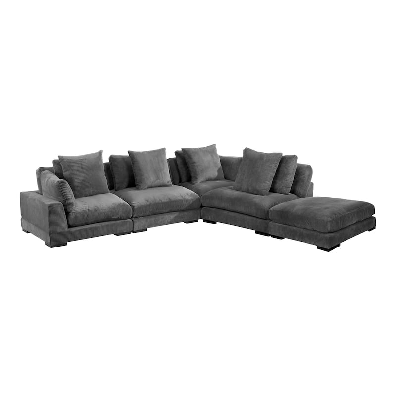 Aurelle Home Modern Timothy Modular Sectional -Large L