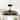 29" Antique Bronze 3-blade Crystal Fandelier Bladeless Ceiling Fan with Light and Remote