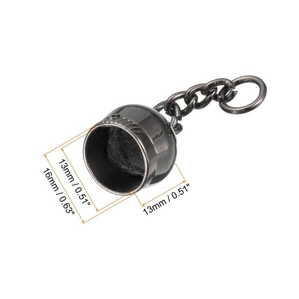 15 Embouts De Cordon Terminator Argentés – 0,63 Cm, Pour Fabrication De Bijoux (uxcell)
