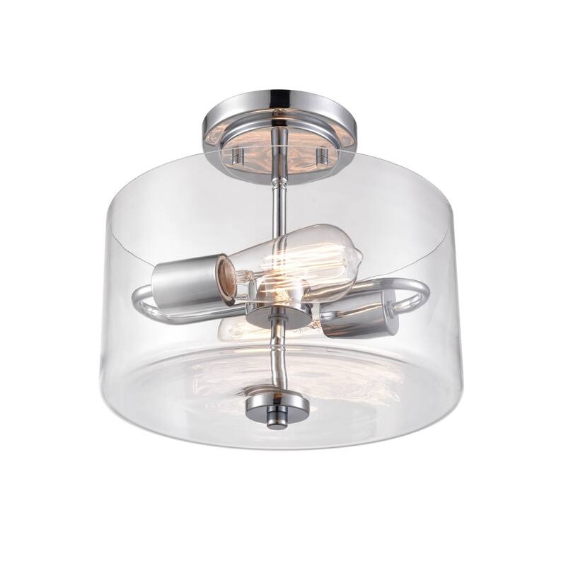 Millennium Lighting 2710 Verlana 2 Light 11" Wide Semi-Flush Drum