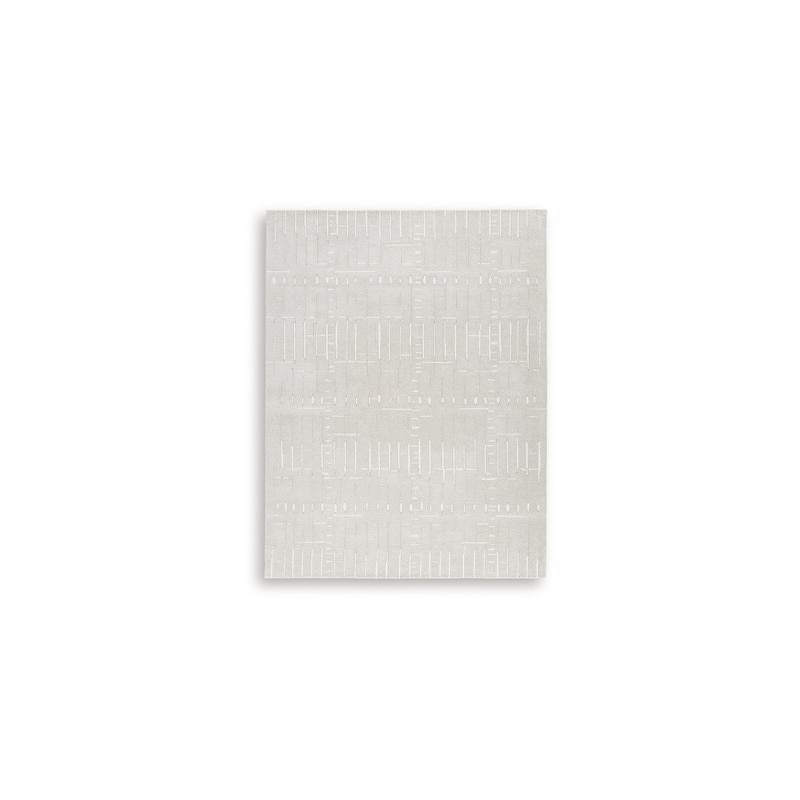 Signature Design by Ashley Wolbert Tan/Ivory 7'8" x 10' Area Rug - 92" W x 120" D x 0.31" H