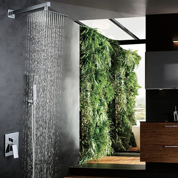 10" Luxury Single Handle Mixer Shower Combo Set. Opens flyout.