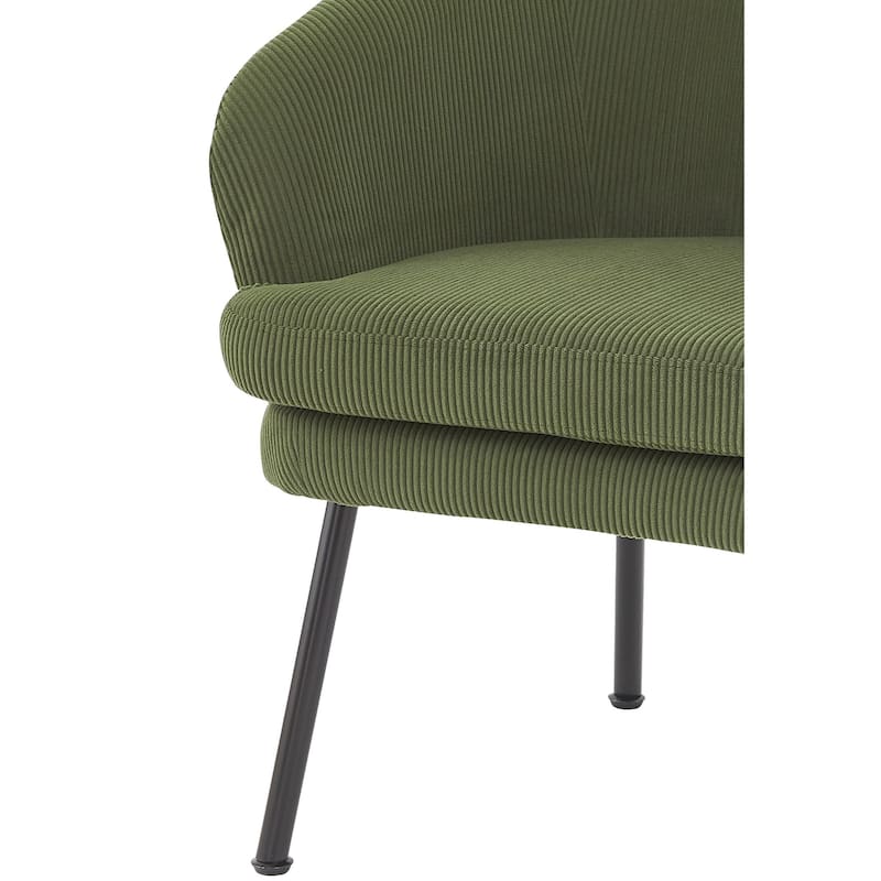 Mid Century Modern Upholstered Living Room Accent Chair