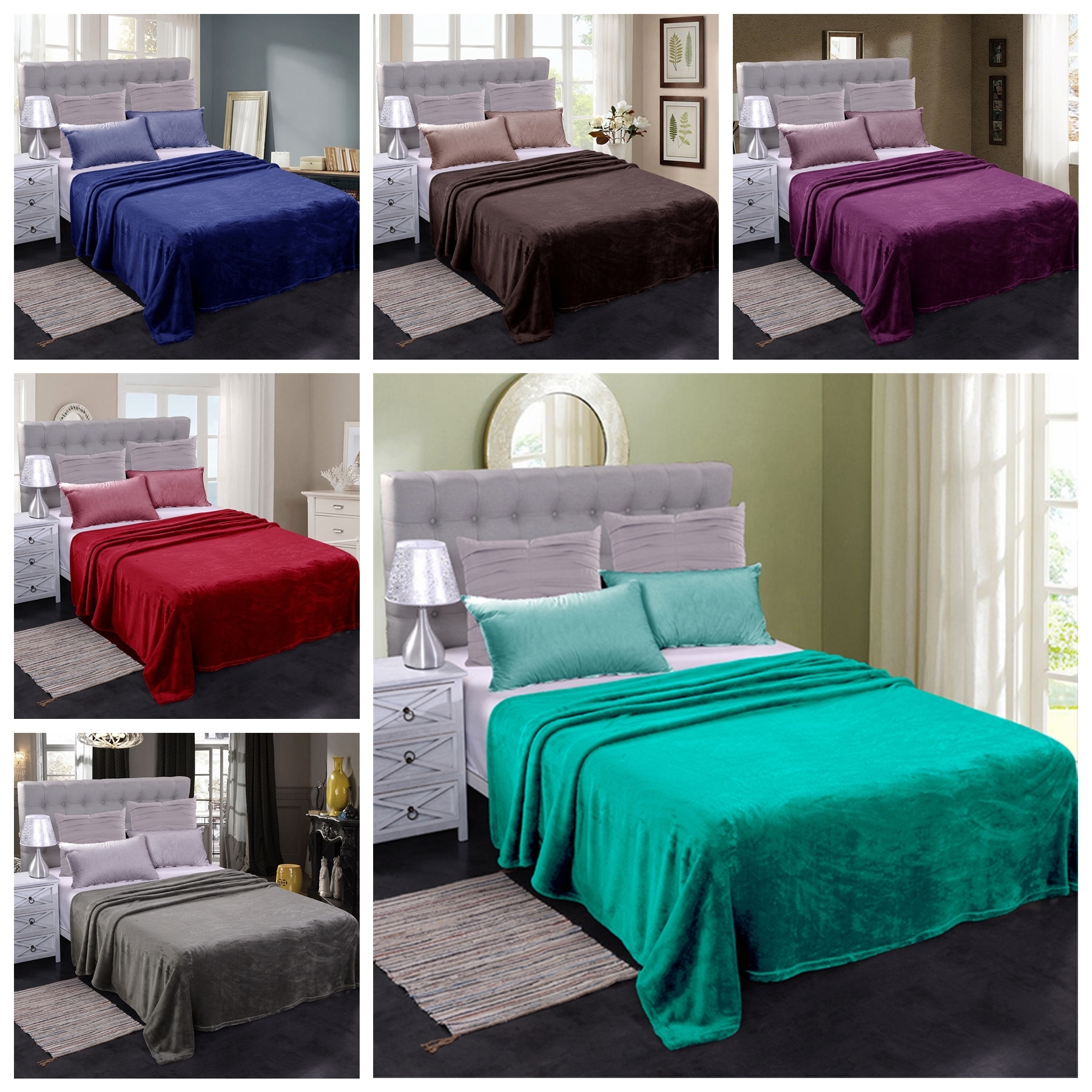 Luxury Soft Flannel Fleece Blanket for All Seasons  -image