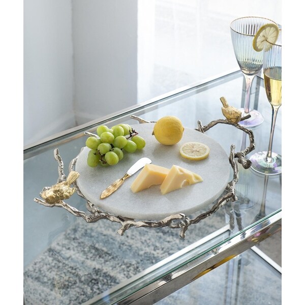 A&B Home Alvada Decorative Marble Tray - Bed Bath & Beyond - 19531532