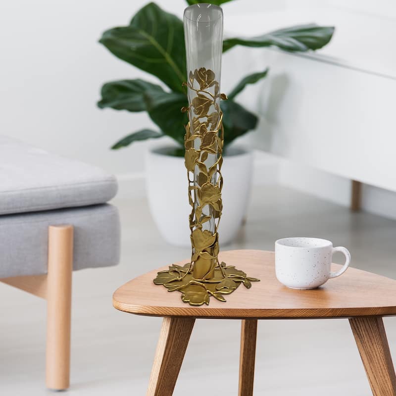 19" High Tulip Cone Vase for Flowers