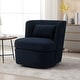 preview thumbnail 38 of 42, Upholstered Swivel Barrel Accent Chair