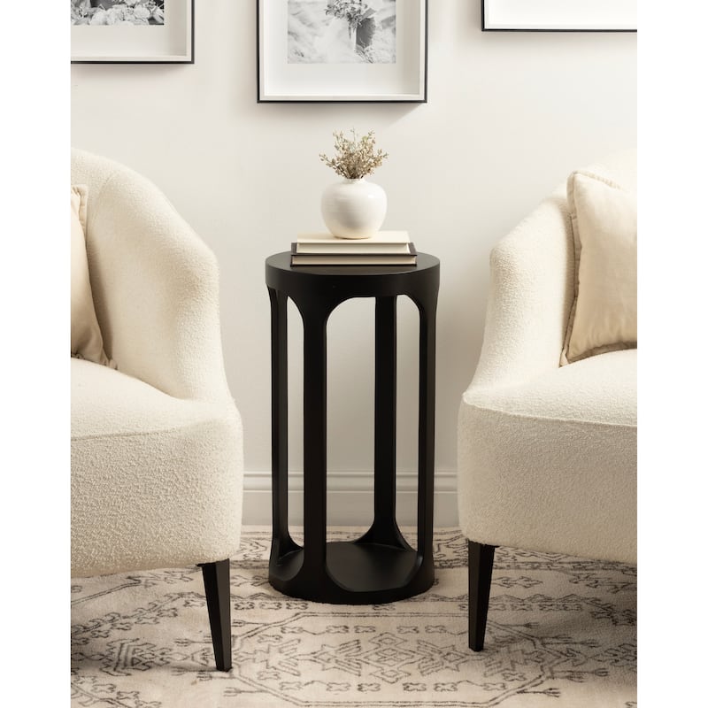 Kate and Laurel Dahl Wood Drink Table