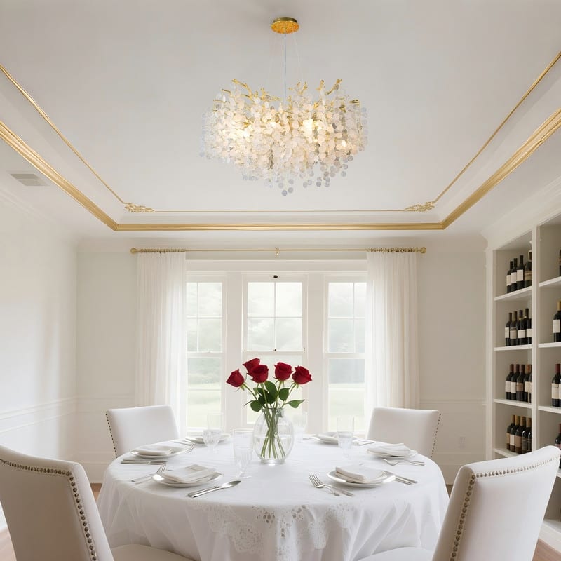Modern Tree Branch Chandelier Crystal Pendannt Light Fixtures