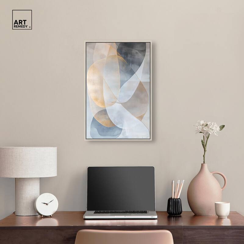 Blue Haze Canvas by Art Remedy