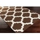 preview thumbnail 10 of 32, Hand-Woven Esme Moroccan Trellis Reversible Flatweave Wool Rug - 4' x 6'