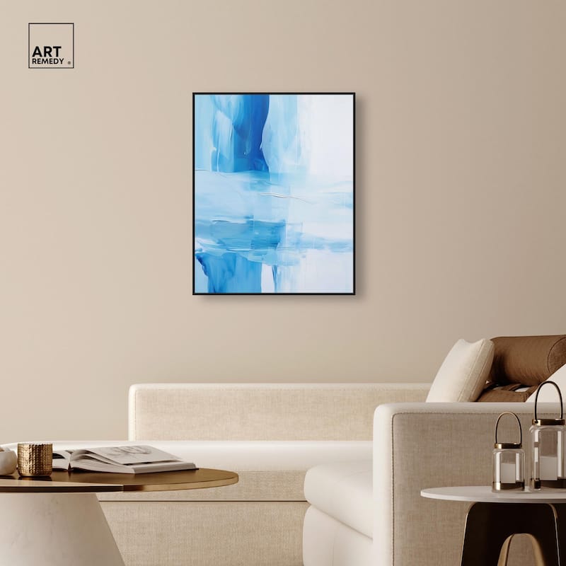 Seraphic Blues II Canvas by Art Remedy
