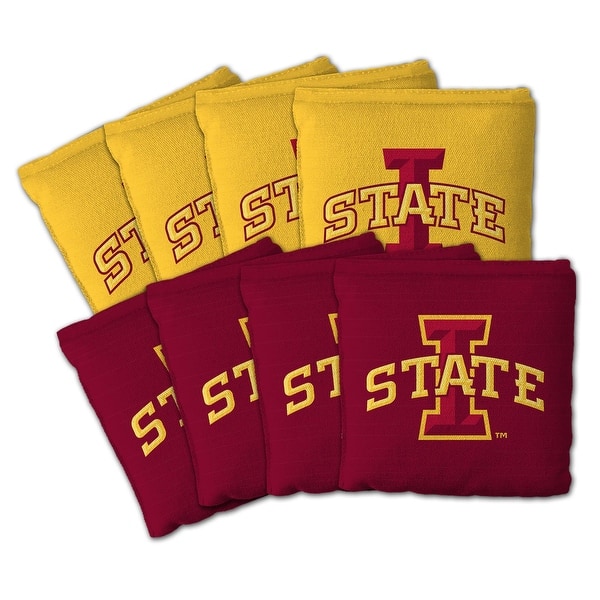 slide 2 of 5, Iowa State Cyclones NCAA Dual Sided Pro Stop & Slide Cornhole Bags