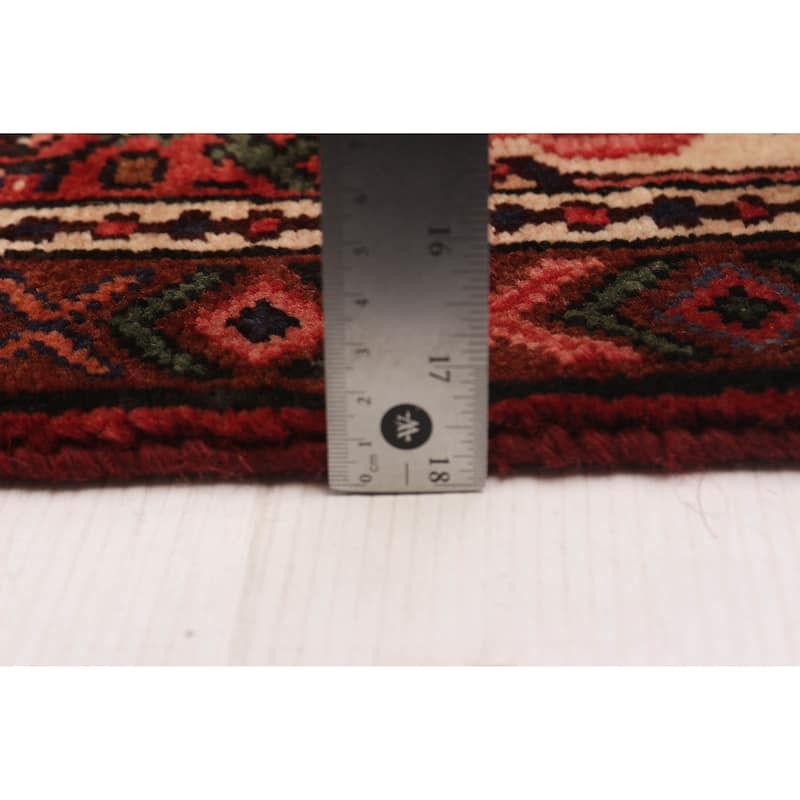 ECARPETGALLERY Hand-knotted Andelz Red Wool Rug - 5'3 x 8'10