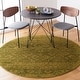 preview thumbnail 64 of 121, SAFAVIEH Adirondack Dixie Rustic Boho Rug 4' Round - Green/Dark Green - Round
