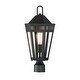 preview thumbnail 1 of 2, Maxim 30590CL Oxford 19" Tall Outdoor Wall Sconce Black