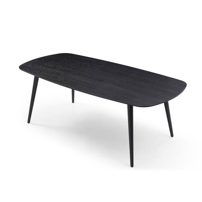 Modern Farmhouse Rectangular Dining Table for 4-8 People