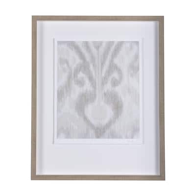 Ikat Patterns V Framed Art Print