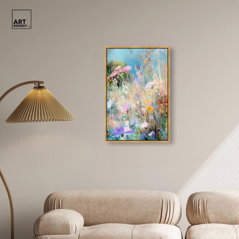 Cosmos Cascade Canvas by Art Remedy