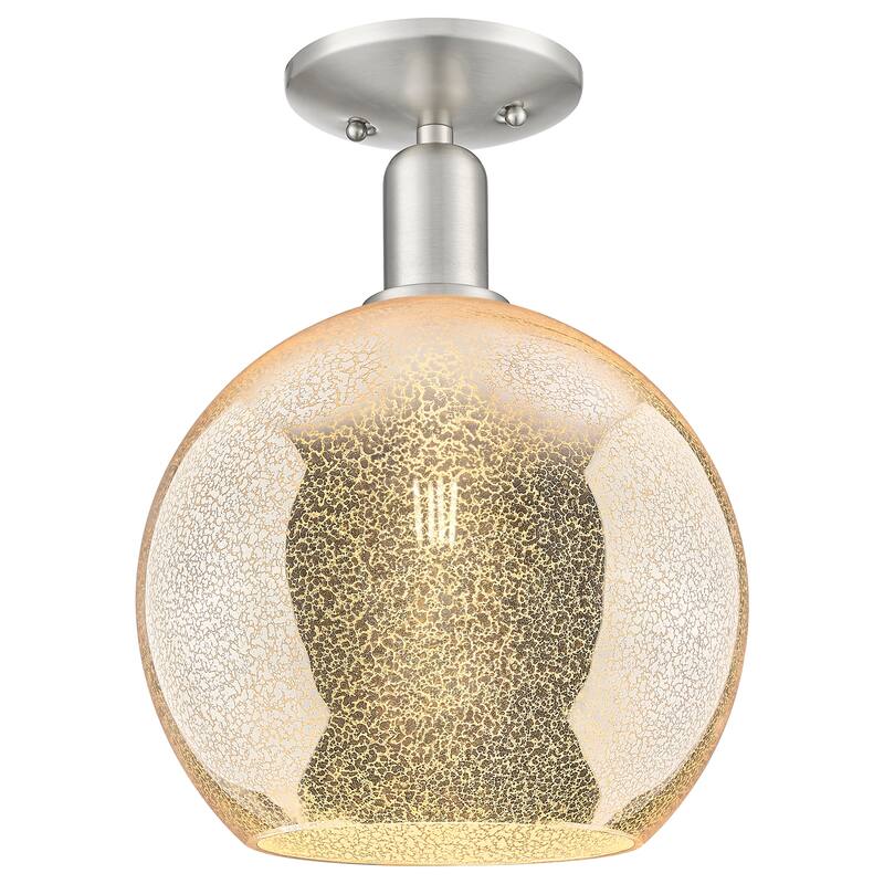 Innovations Lighting Endless Possibilities Arcadia - Athens - 1 Light 10" Semi-Flush Mount