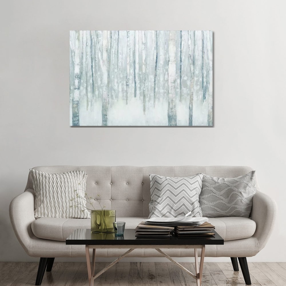 iCanvas "Birches In Winter II" by Julia Purinton Canvas Print