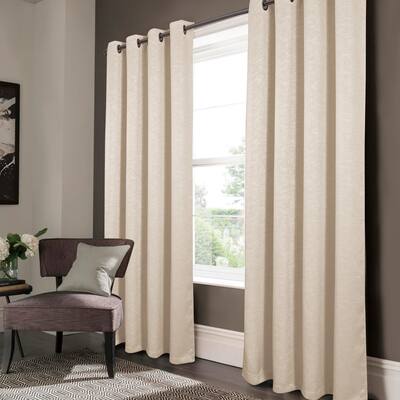 San Juan Embossed Blackout Grommet Panel 84" - (1x) 52 x 84 in.