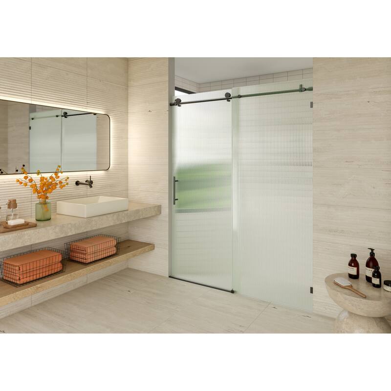 Glass Warehouse FLSLD-60-L Galaxy 78" High x 60" Wide Sliding