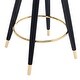 preview thumbnail 41 of 47, Ostweer Furniture Set of 2 Solid Wood Bar Stools - Beige