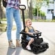 preview thumbnail 15 of 39, 3-In-1 Ride on Push Car Mercedes Benz G350 Stroller Sliding Car with Canopy - 34.3" x 15.5" x 37.4" (L x W x H)