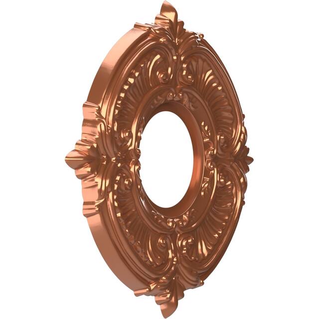 3 1/2" Inside Diameter - Attica Thermoformed PVC Ceiling Medallion