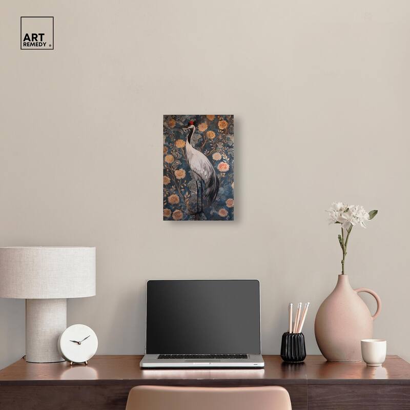 Botanical Bird II Canvas by Art Remedy, Gallery Wrapped