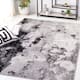 SAFAVIEH Adirondack Cordelia Abstract Glam Rug - 10' x 14' - Grey/Black